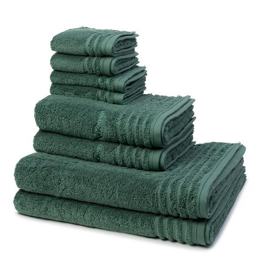 Vienna Style Supersoft - 2 X Seif- 2 X Gäste- 2 X Dusch- 2 X Handtuch im Set