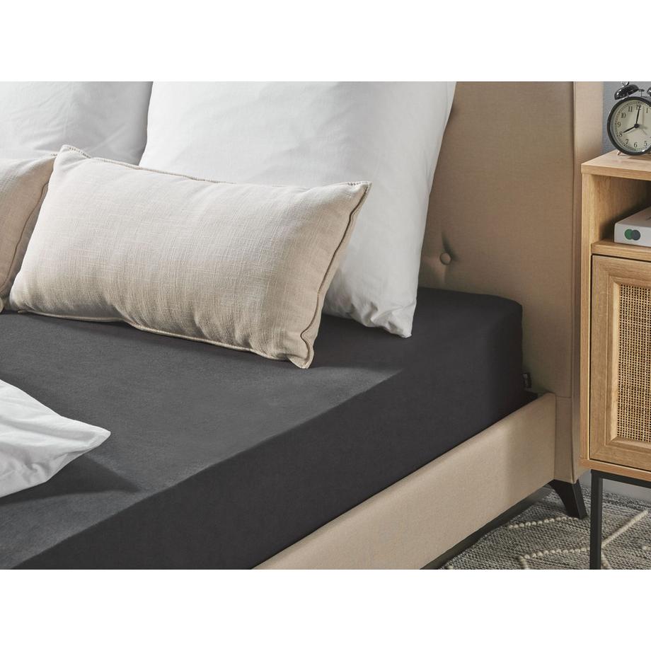 Beliani Drap Housse Coton Classique HOFUF  