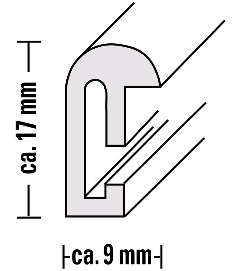 hama HAMA Cadre Séville 21x29,7 cm Noir  