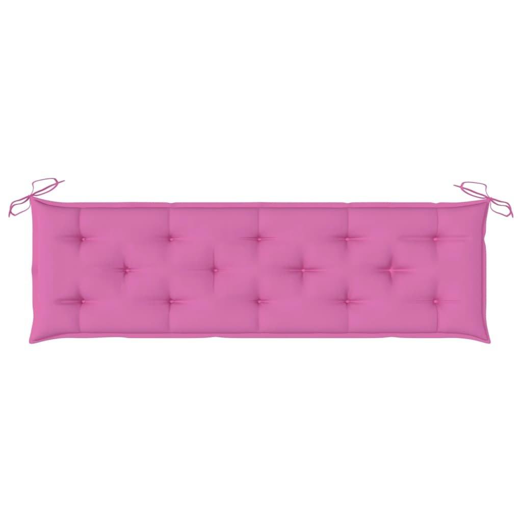 VidaXL Coussin de banc de jardin tissu  