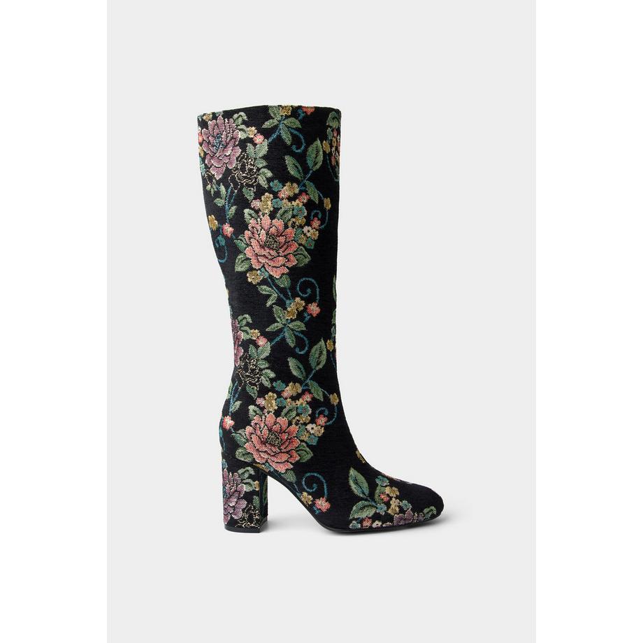Dare to be Different bedruckte hohe Stiefel