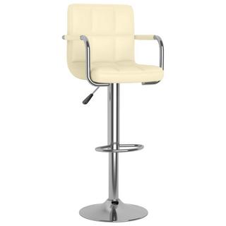 VidaXL Tabouret de bar cuir artificiel  