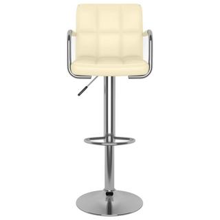 VidaXL Tabouret de bar cuir artificiel  