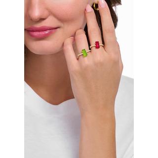 Thomas Sabo  Bague HARIBO Ours d'or Rouge 