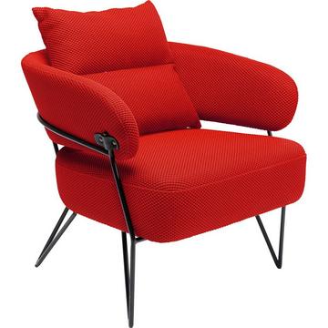 Fauteuil Peppo rouge