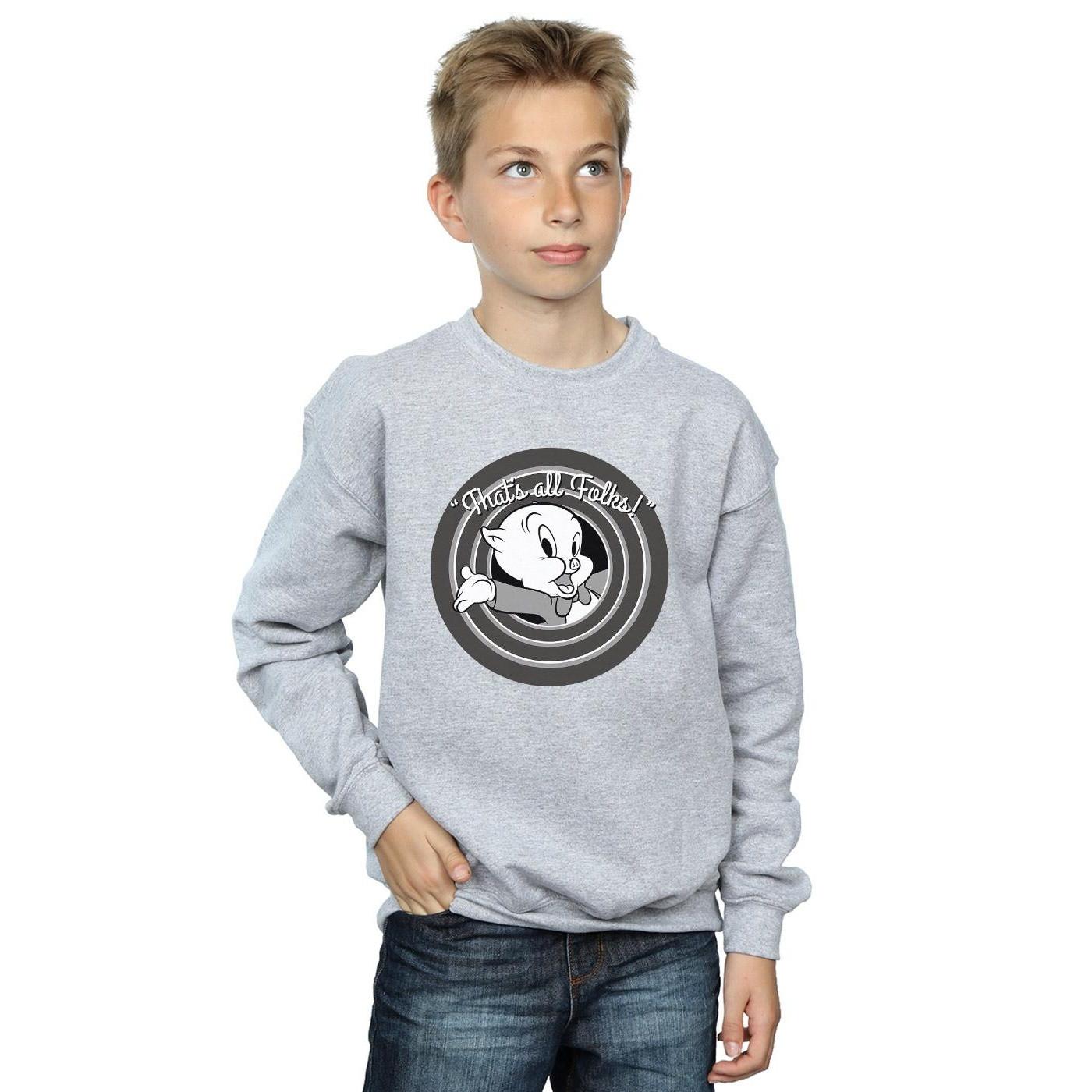 LOONEY TUNES  That's All Folks Sweatshirt 