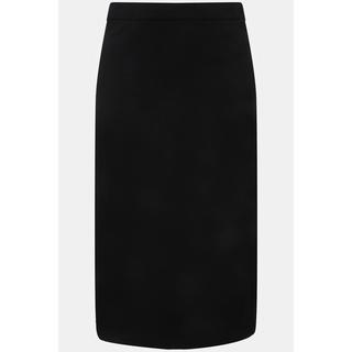 Ulla Popken Midi Sweatrock Saumschlitz Elastikbund  