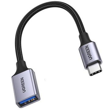 Câble adaptateur Ugreen OTG USB-C mâle vers USB-A femelle, 5Gb/s, 0,15m - Noir