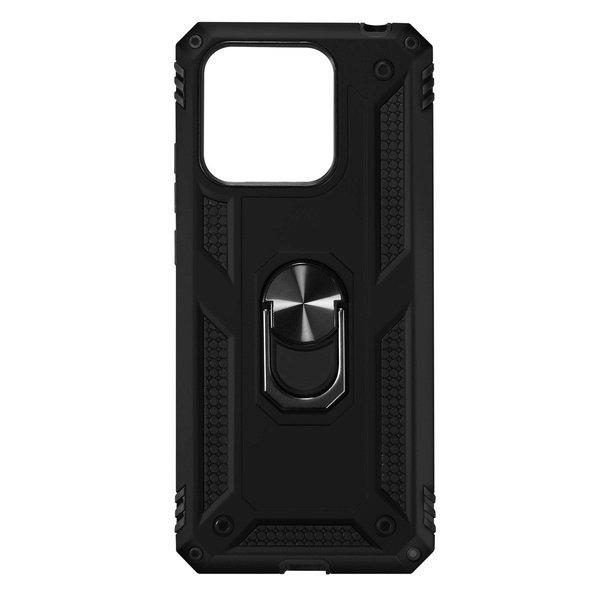 Avizar  Cover con Anello Xiaomi Redmi 10C Nera 