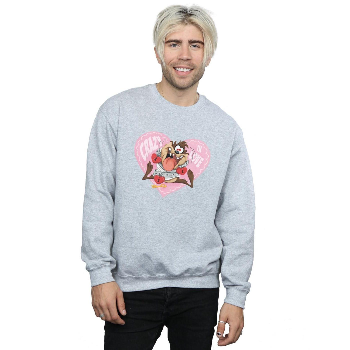 LOONEY TUNES  Valentine's Day Crazy In Love Sweatshirt 