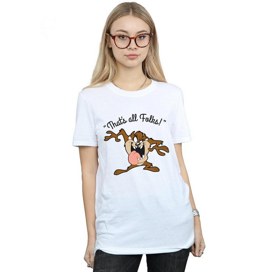 LOONEY TUNES That's All Folks Taz T-Shirt  