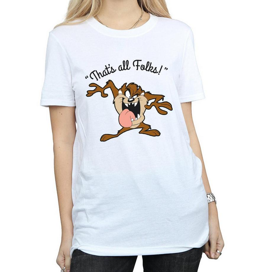 LOONEY TUNES That's All Folks Taz T-Shirt  