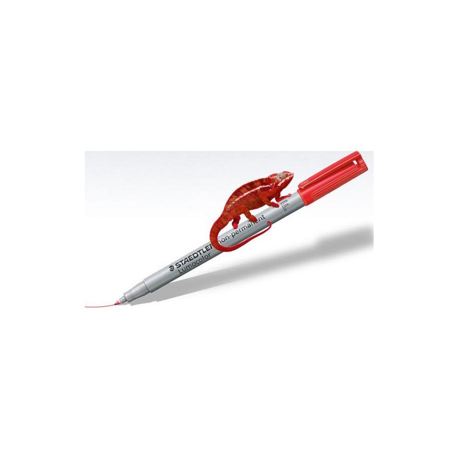 STAEDTLER STAEDTLER Lumocolor non-perm. F 316-2 rot  