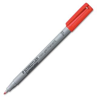 STAEDTLER STAEDTLER Lumocolor non-perm. F 316-2 rot  