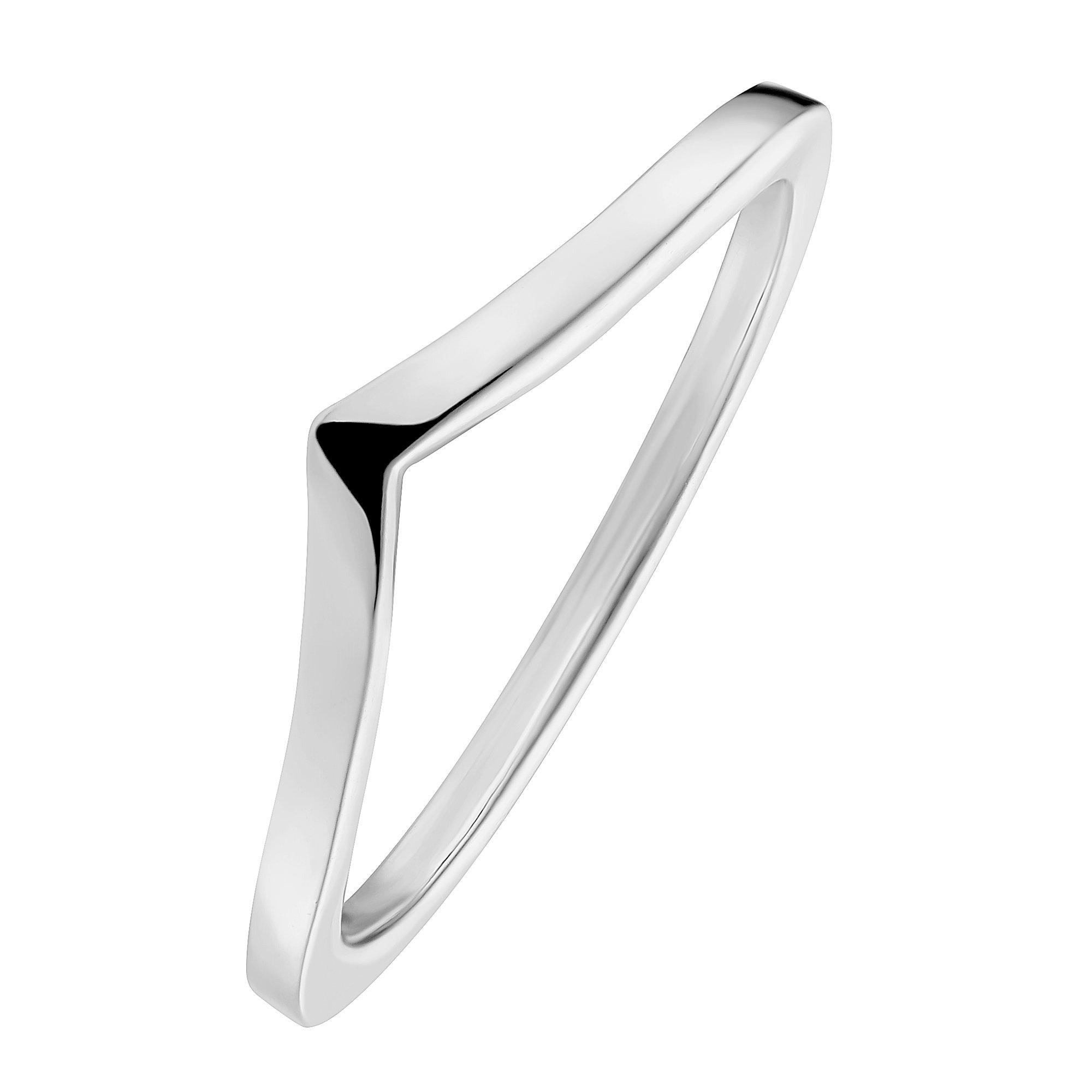 Image of Lennox Silberfarben Poliert Damen Silber 58