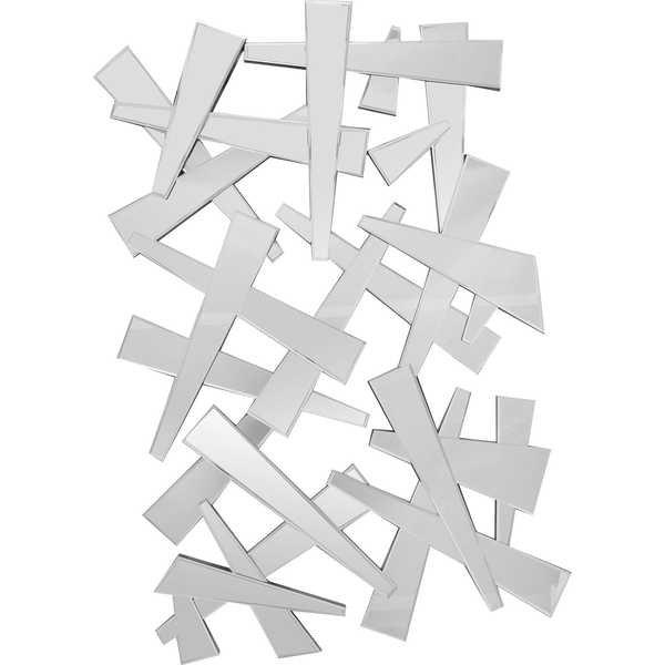 Image of Wandspiegel Splitterdesign rechteckig 120x80 Wandspiegel Splitterdesign rechteckig 120x80