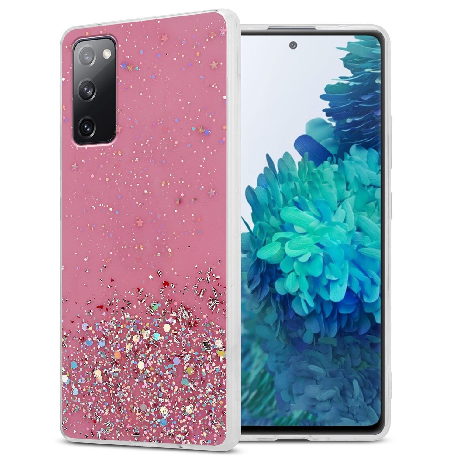 Image of Hülle für Samsung Galaxy S20 FE TPU Silikon mit funkelnden Glitter