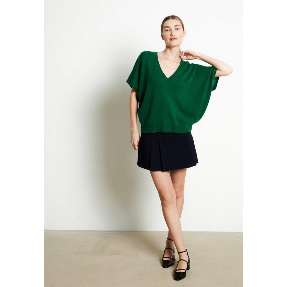 Studio Cashmere8 RIA 25 T-Shirt Col V Manches Chauve-Souris  