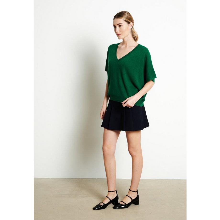 Studio Cashmere8 RIA 25 T-Shirt Col V Manches Chauve-Souris  