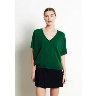 Studio Cashmere8 RIA 25 V-Ausschnitt Fledermausärmel T-Shirt  