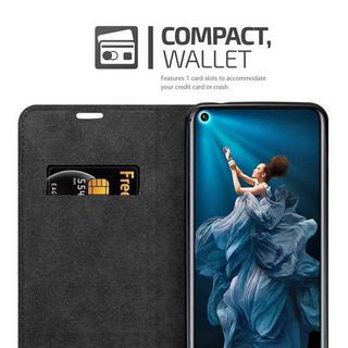 Cadorabo  Housse compatible avec Honor 20 / 20S / Huawei NOVA 5T - Coque de protection avec fermeture magnétique, fonction de support et compartiment pour carte 