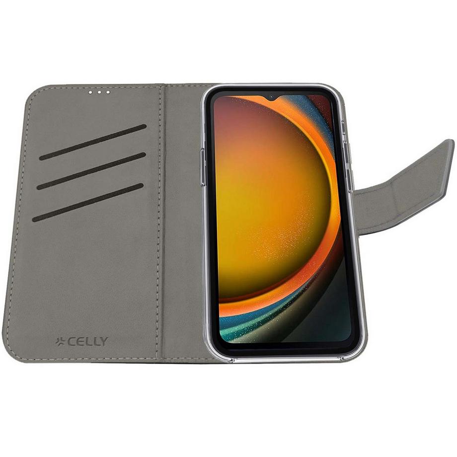 Celly  Étui Portefeuille Wally Galaxy XCover 7 Noir 
