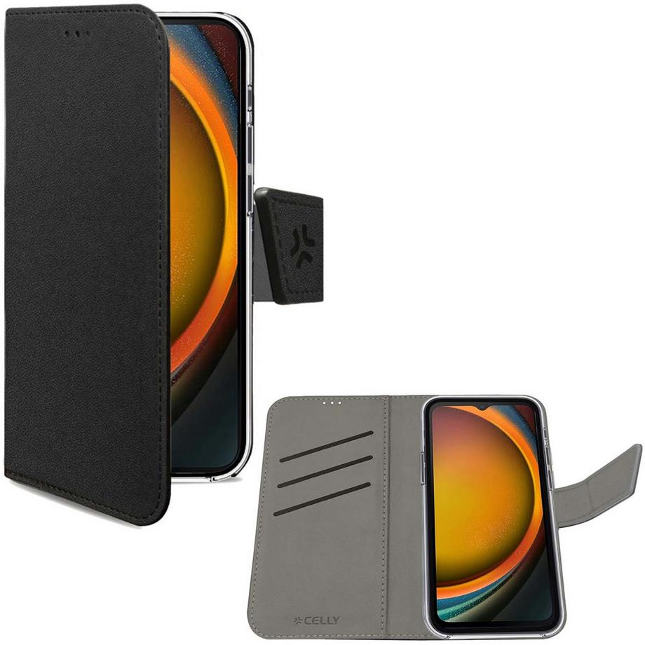 Étui Portefeuille Wally Galaxy XCover 7 Noir