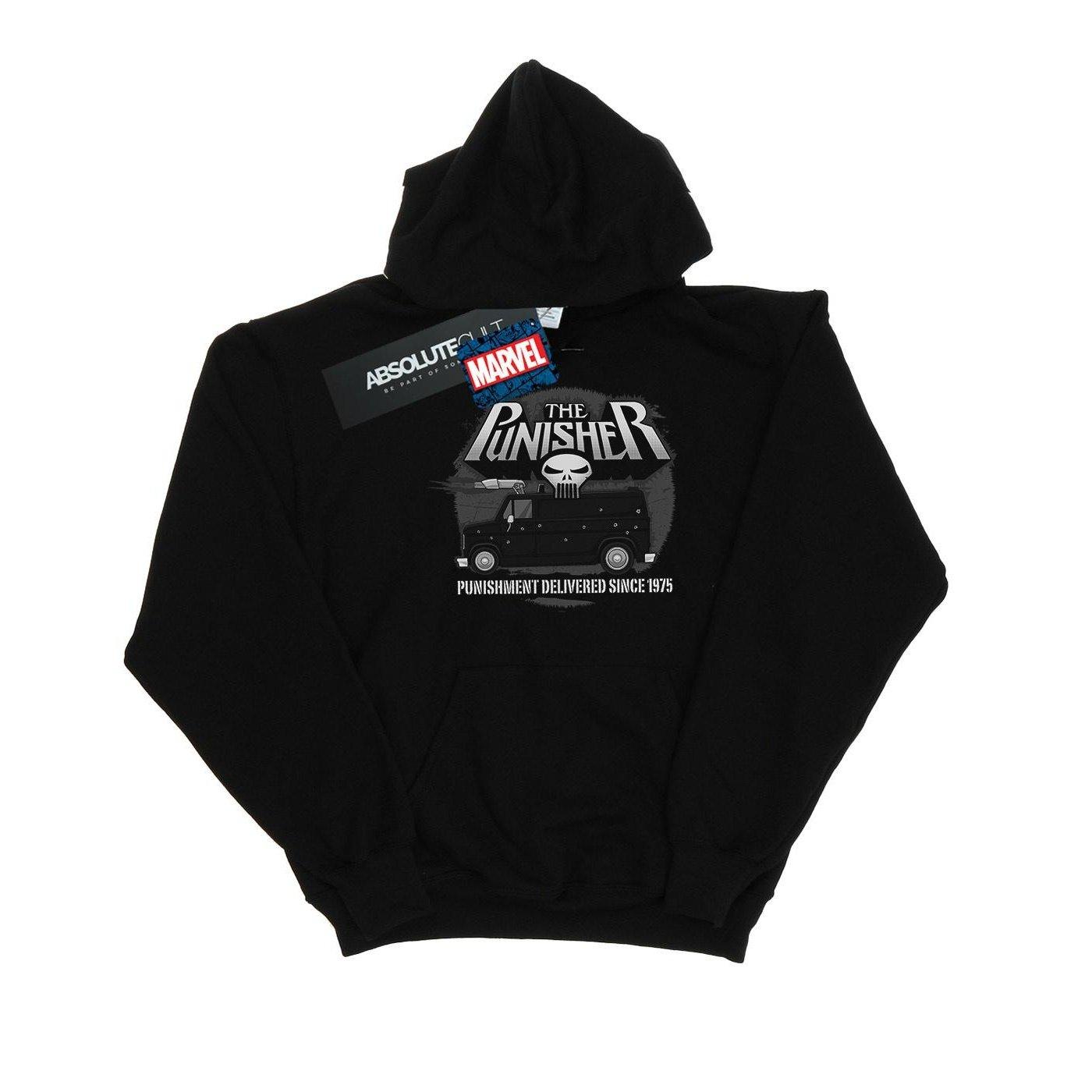 Image of The Punisher Battle Van Kapuzenpullover Mädchen Schwarz 140/146