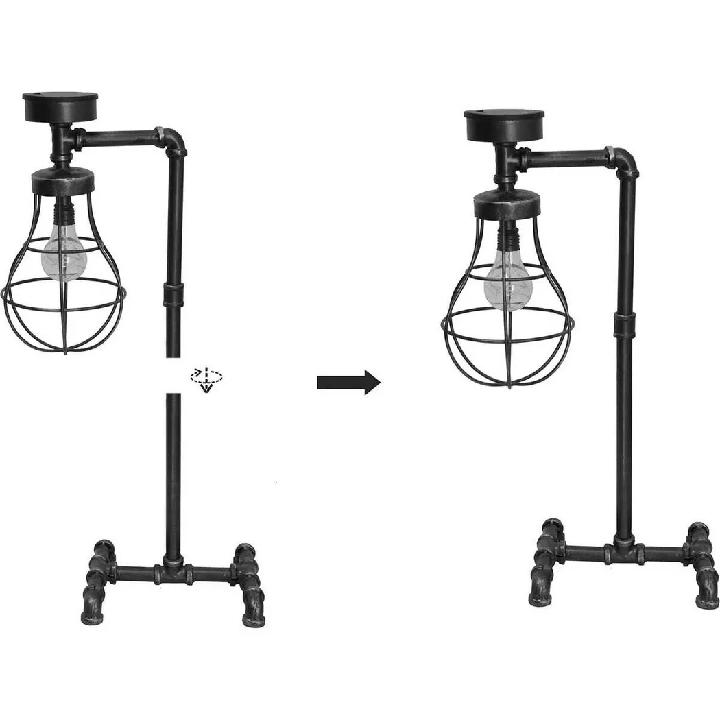 mutoni pleasure - Solarleuchte Valentin Stahl, One Size