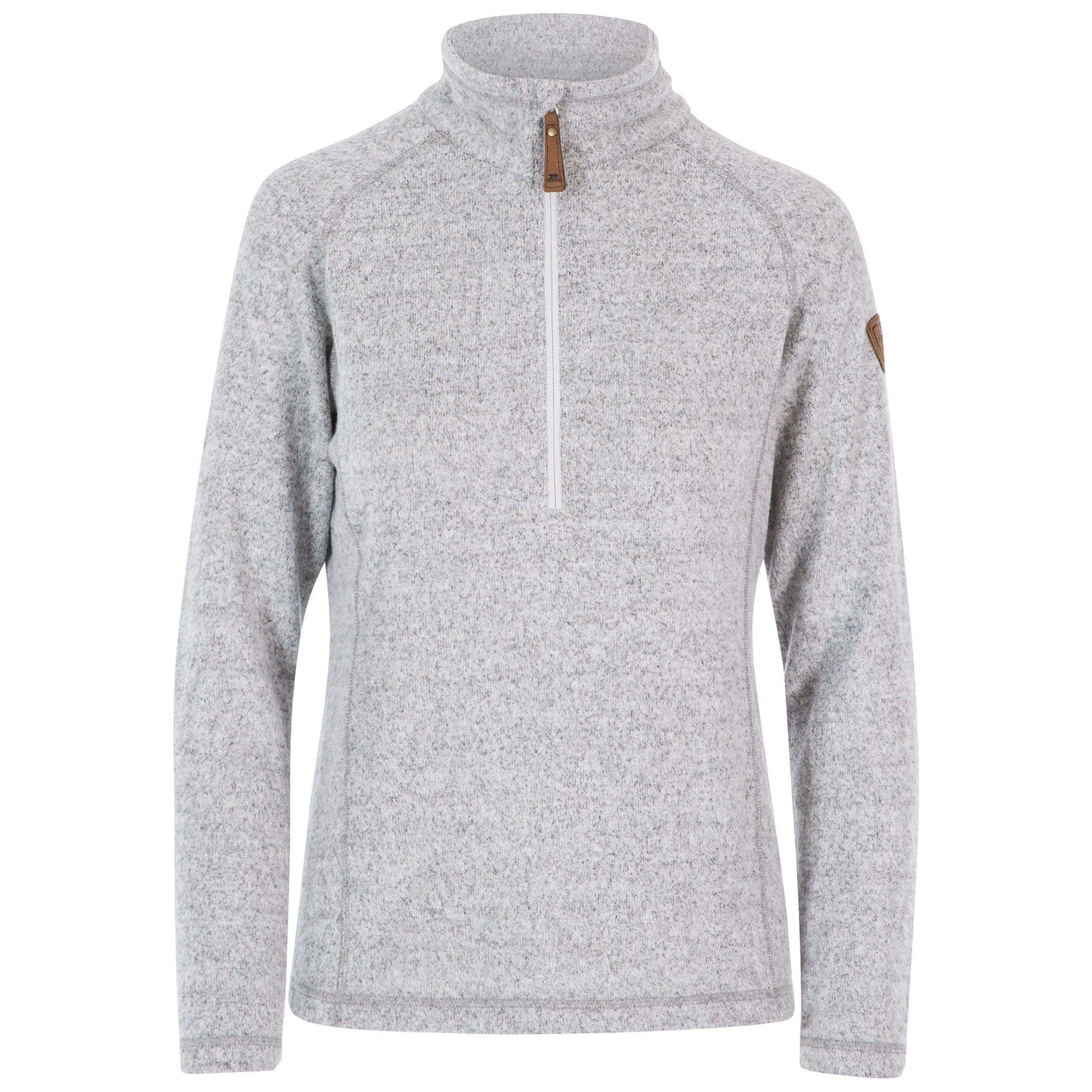 Image of Tenderness Fleece Oberteil Damen Taubengrau XS