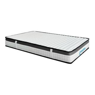 Vente-unique Ensemble 90 x 200 cm cadre à lattes + matelas mousse mémoire de forme ép.19cm - ORTHOMEMORY de DREAMEA  