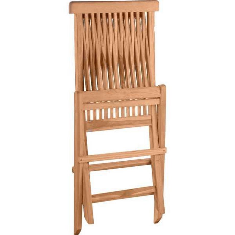 mutoni Garten Klappstuhl Teak (2er-Set)  