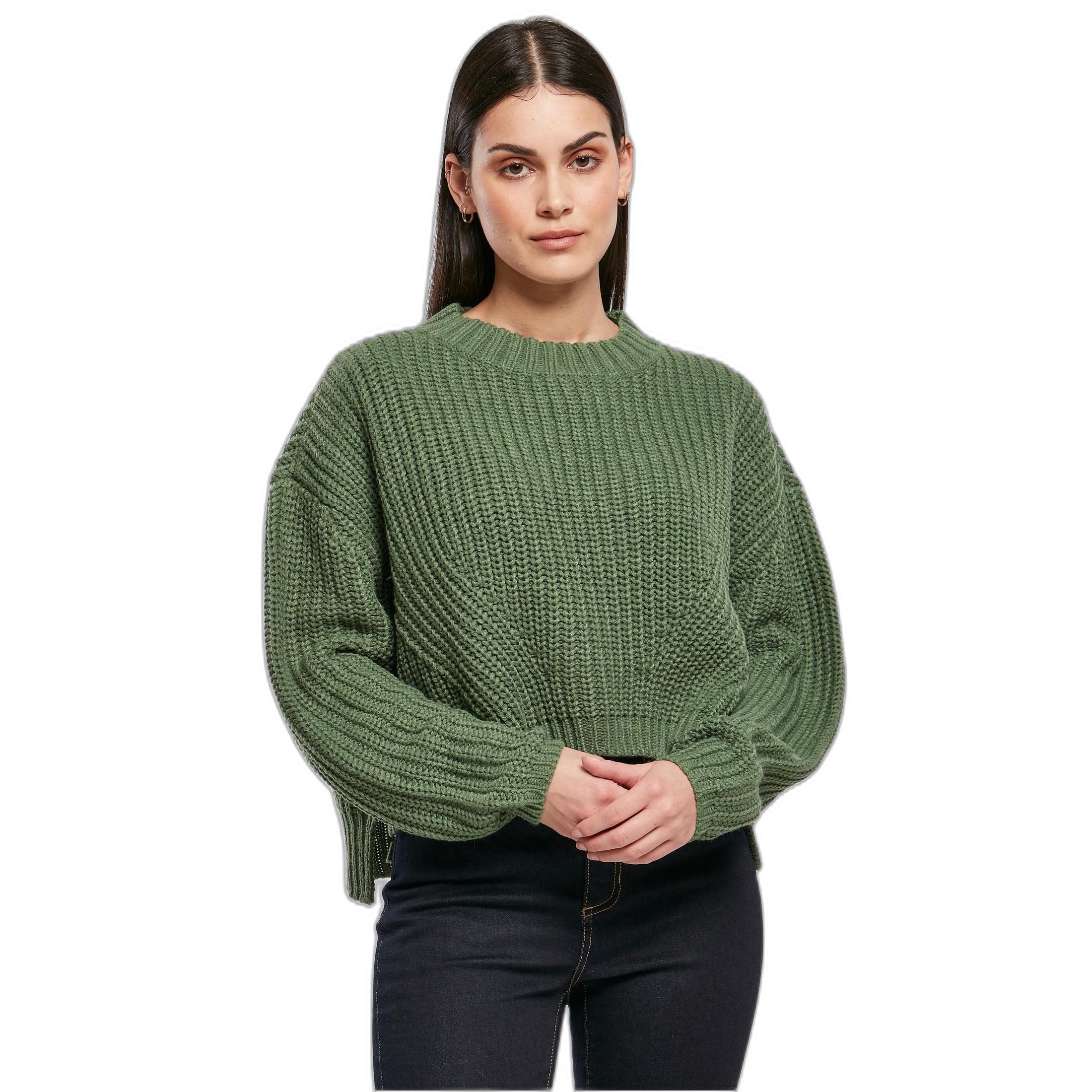 URBAN CLASSICS  breiter overize-pullover, damen urban claic 