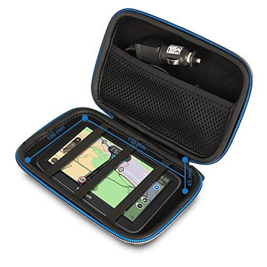 Only-bags.store  AntiShock Tasche kompatibel mit Tomtom Start, Go, Via, Trucker, Rider Navigationsgeräten 