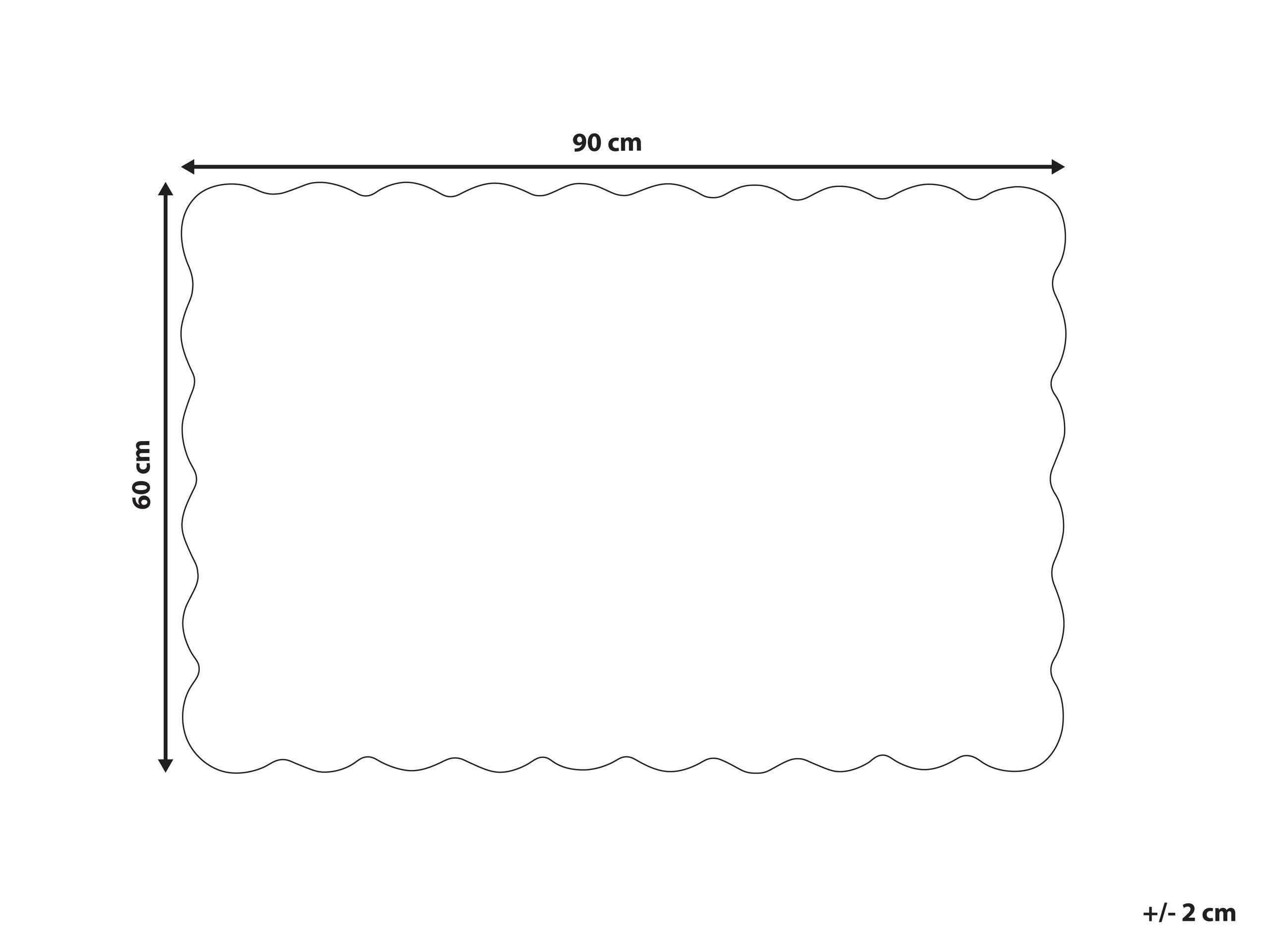 Beliani Fussmatte aus Kokosfasern Modern PINATUBO  
