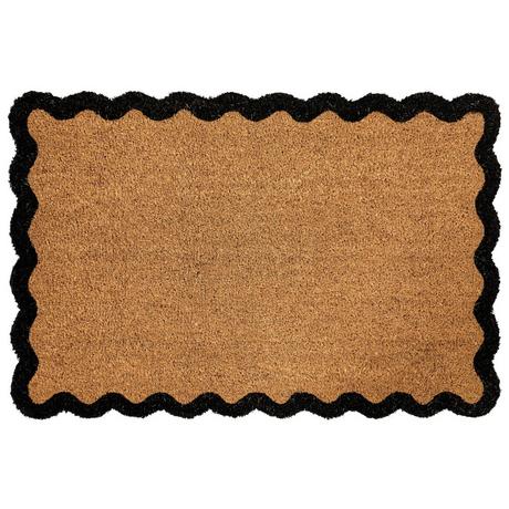 Beliani Fussmatte aus Kokosfasern Modern PINATUBO  