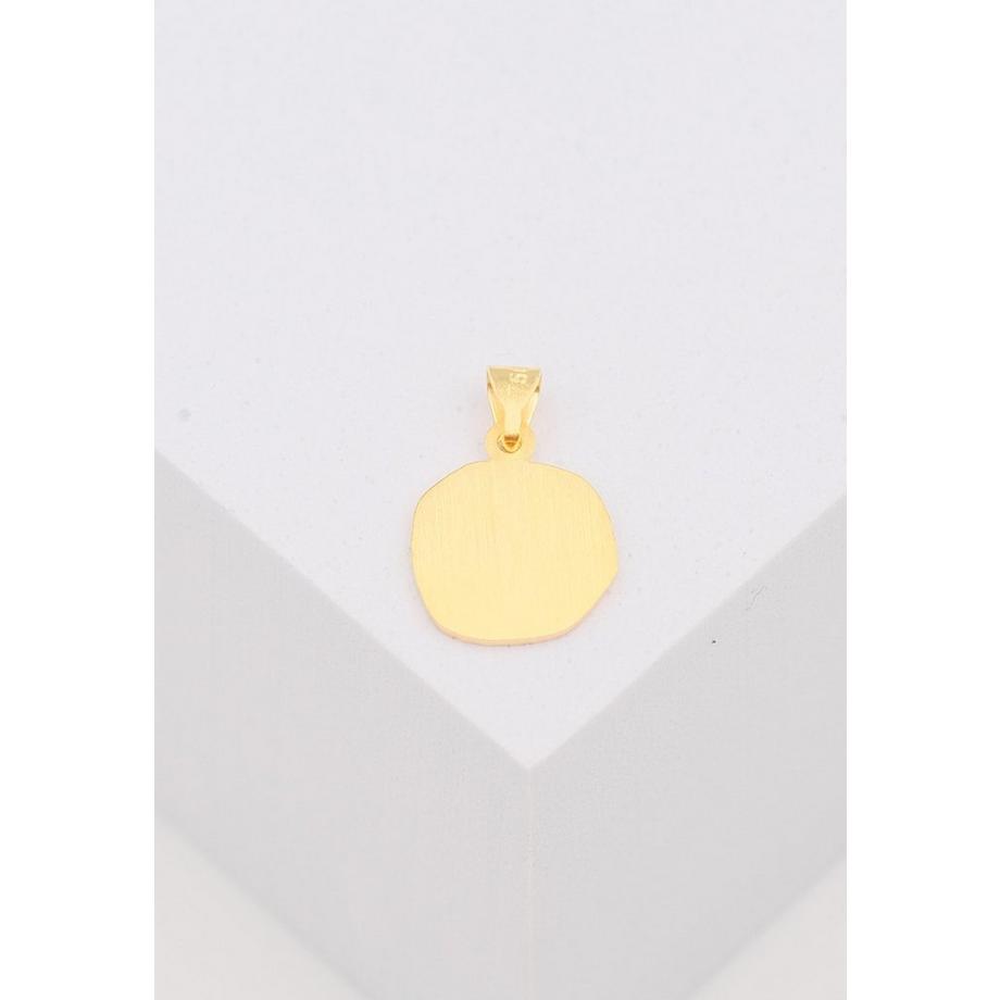 MUAU Schmuck  Engel Anhänger Gelbgold 750, 11mm 