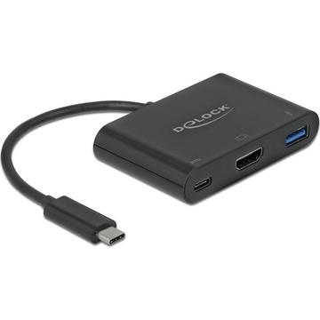 Multiadapter USB Type-C – HDMI, USB3.0-A, USB-C-PD