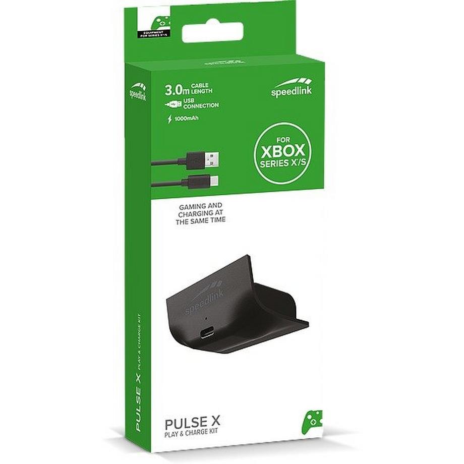SPEEDLINK  SPEEDLINK PULSE X Play & Charge Power Kit Spiele-Controllerbatterie 
