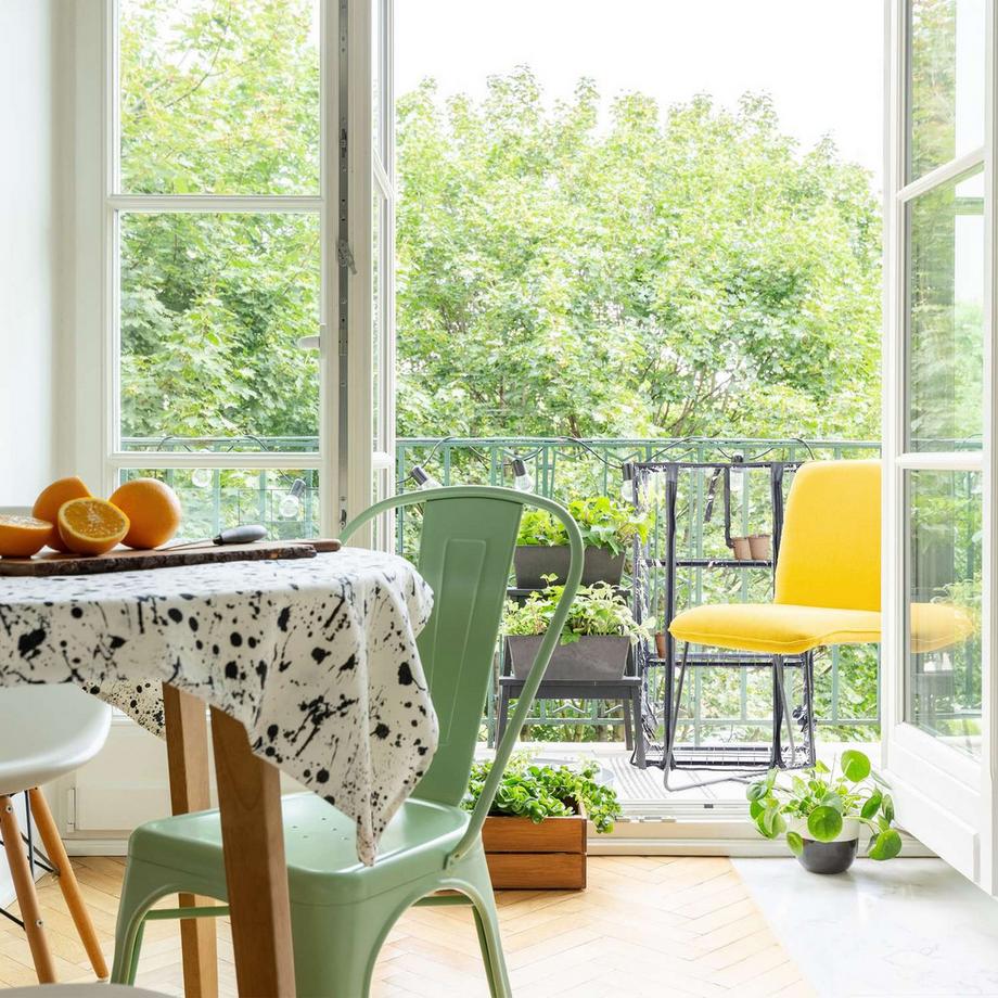 B2X Gewächshaus mit 3 Regalen für den Balkon  