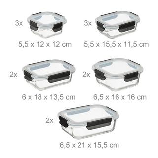 Northix Glas-Vorratsbehälter-Set  