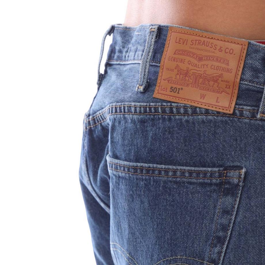 Levis 501 Original Jeans Dritto  