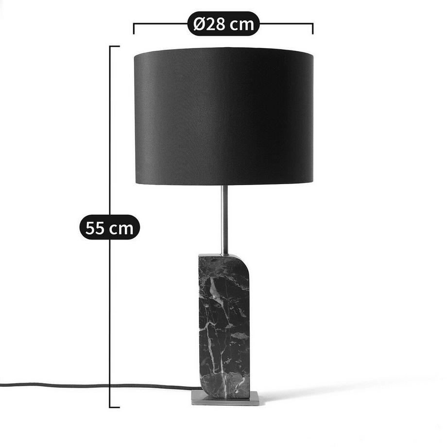La Redoute Intérieurs Lampe à poser marbre  