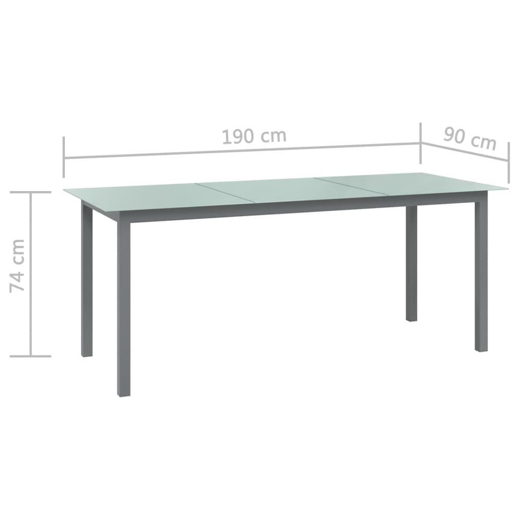 VidaXL Table de jardin  