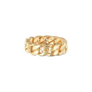 Elli  Ring Bandring Chunky Chain Glieder Look 