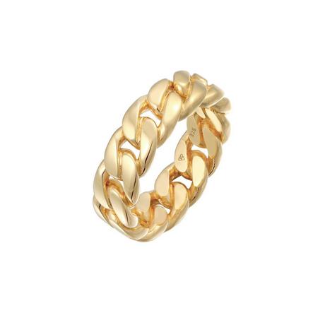 Elli  Ring Bandring Chunky Chain Glieder Look 