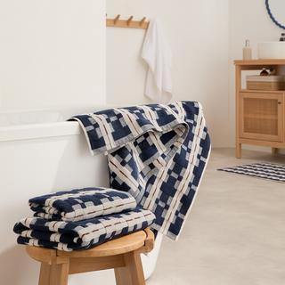 La Redoute Intérieurs Frottee-Jacquard-Badetuch Meiri  