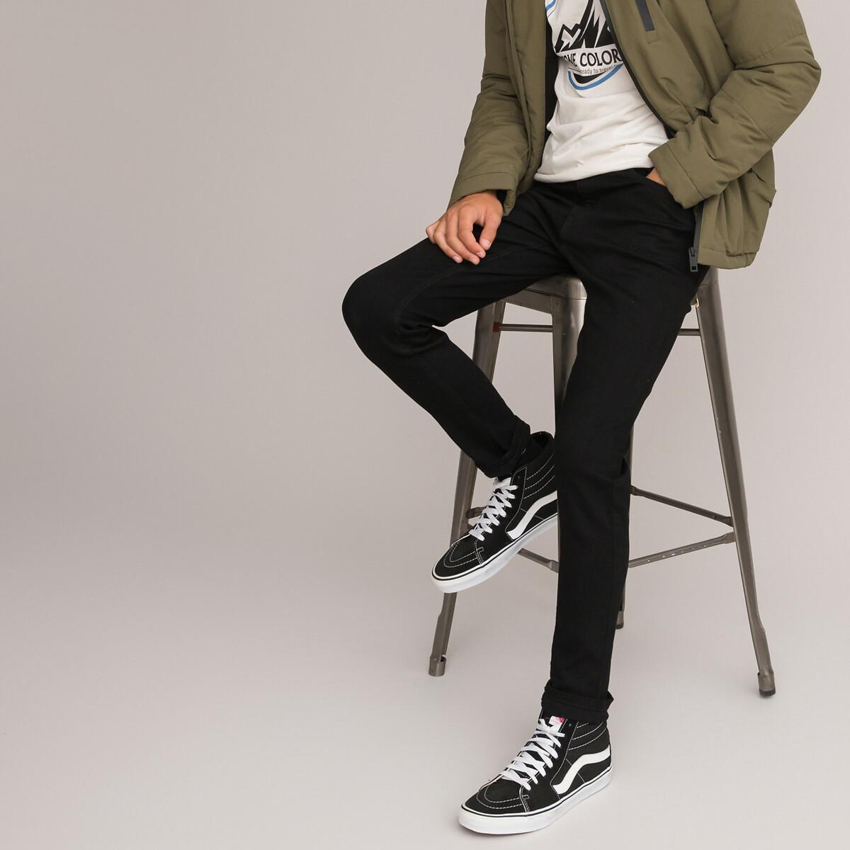 Image of Slim-fit-jeans Jungen Schwarz 174CM