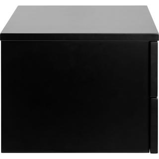 mutoni Table de chevet Rognonas noir 37x32  