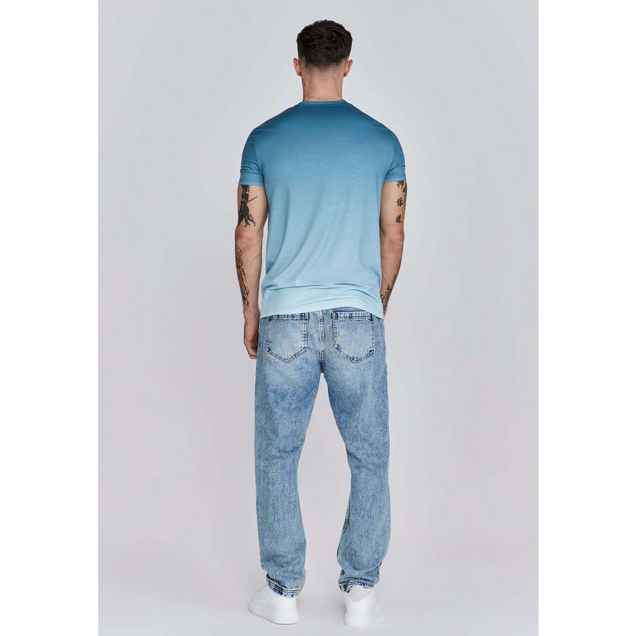 Sik Silk Ombre Kurzarm T-Shirt  